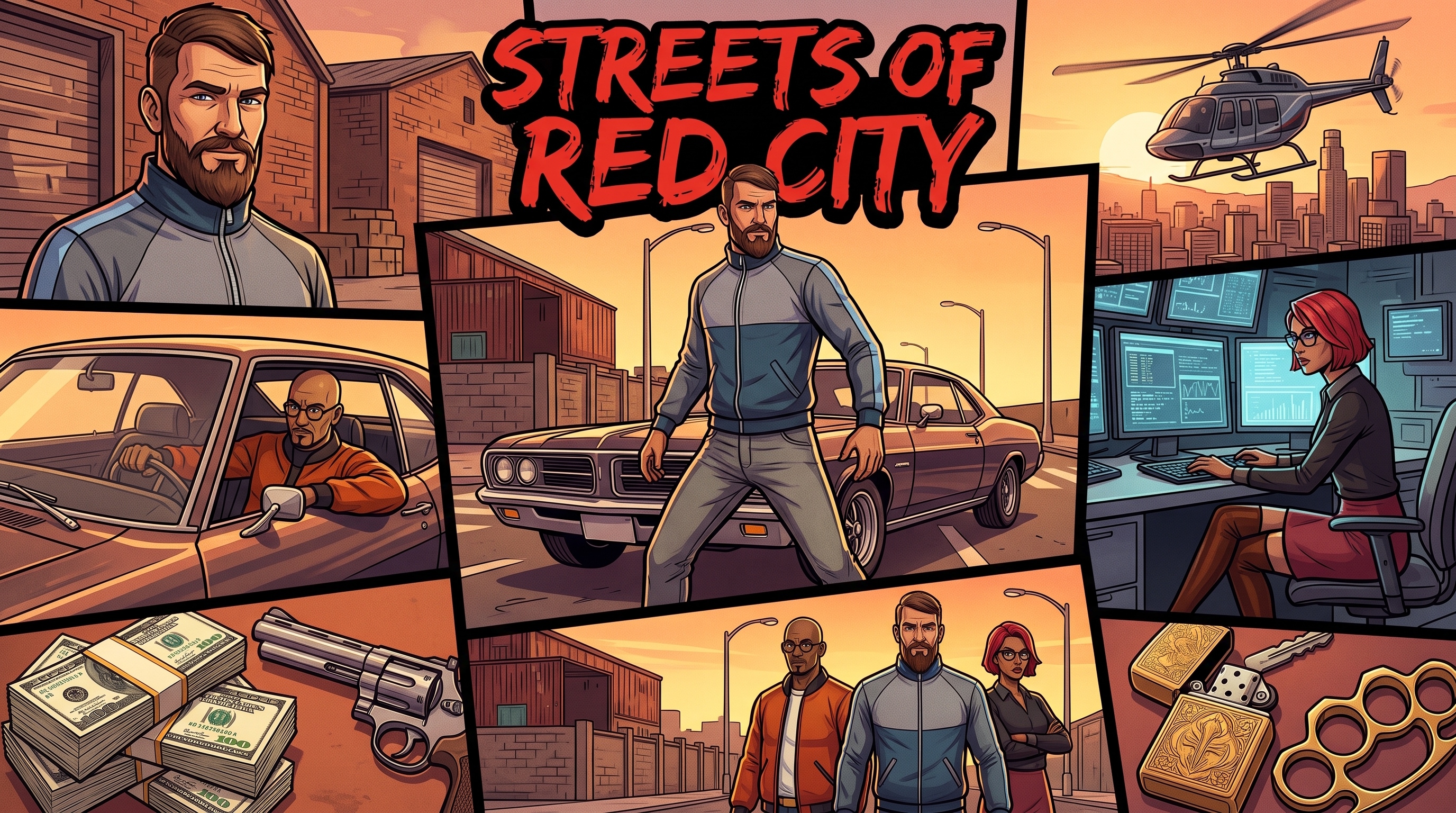 Streets of Red City Cover